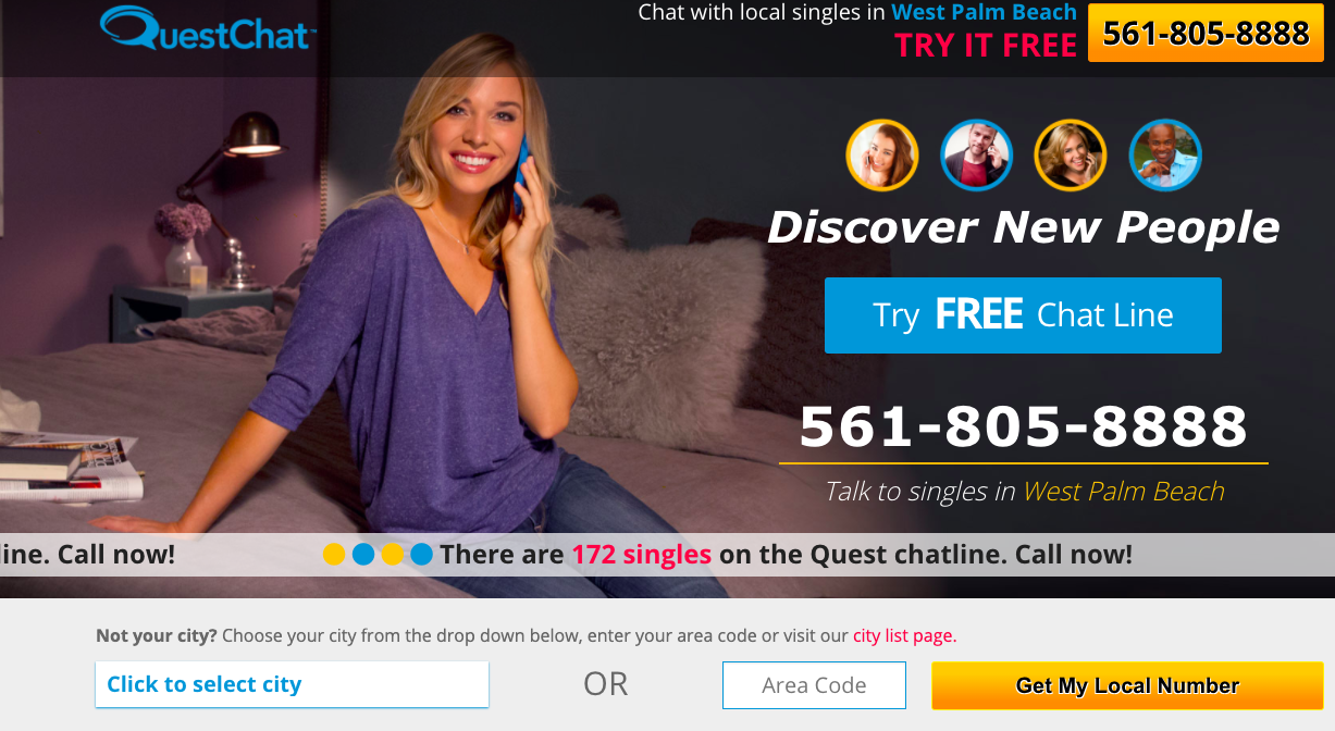 dating service chat line numbers